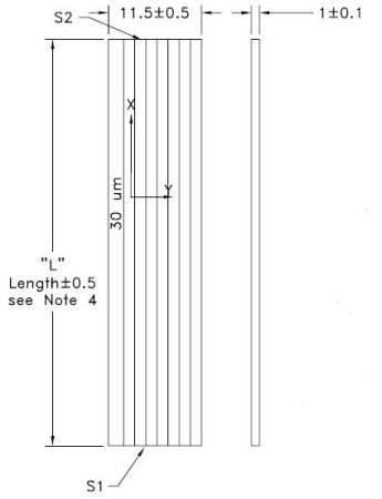 Периодически поляризованная пластина ниобата лития GOOCH & HOUSEGO 97-02383-0X