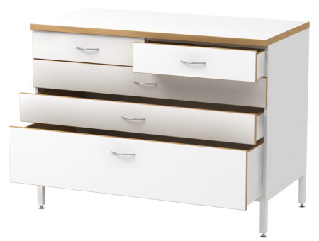 Стол-тумба СОВЛАБ 1200 5Я