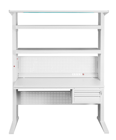 Рабочее место общепромышленное в комплекте с левосторонним электроблоком VIKING Гамма ГМ-12-7/Л