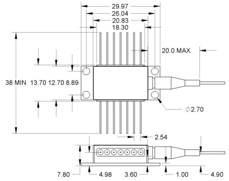 Диод лазерный накачки AC1409-xxxx-0974 GOOCH & HOUSEGO 978 нм