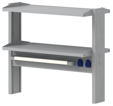 Стеллаж для лабораторных островных столов СОВЛАБ 900 ТСОн                     Стеллаж для лабораторных островных столов СОВЛАБ 900 ТСОн
