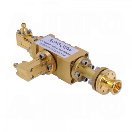 Антенна рупорная коническая гофрированная A-INFO LB-CH-10-15-T02-C-1.0F