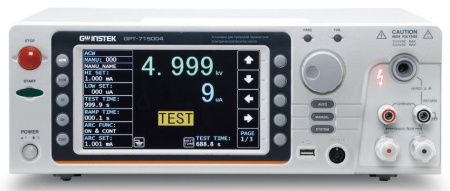 Установка для проверки параметров электрической безопасности GPT-715001