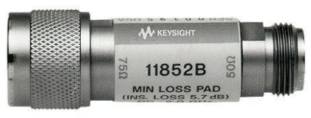 Переход с минимальными потерями Keysight (Agilent) 11852B-C02, 50/75 Ом