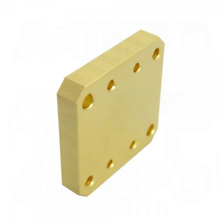 Пластина короткая волноводная с двойным гребнем A-INFO 580DRWS_Cu