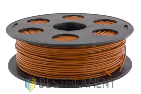 Коричневый PLA пластик Bestfilament для 3D-принтеров 1 кг (2.85 мм)