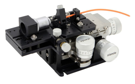 Узел для ввода излучения в оптическое волокно Standa 7TF2