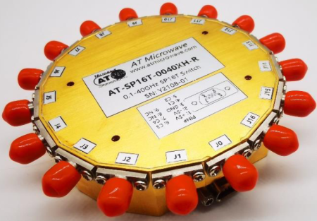 Переключатель коаксиальный на PIN-диодах Atmicrowave AT-SP16T-1040XL-R
