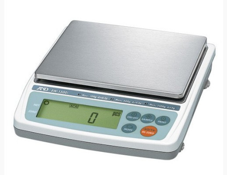 Весы лабораторные электронные AND EW-1500i