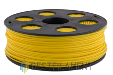 Желтый ABS пластик Bestfilament для 3D-принтеров 1 кг (2.85 мм)