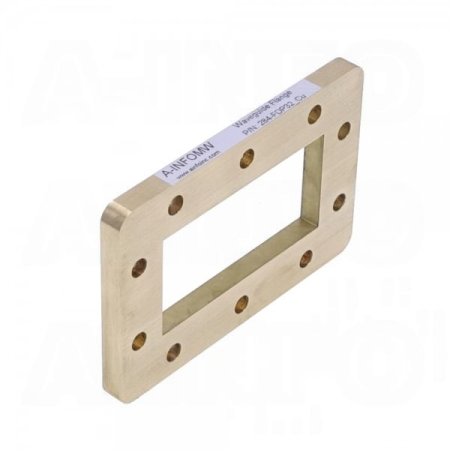 Фланец волноводный A-INFO 284-FDP32_Cu