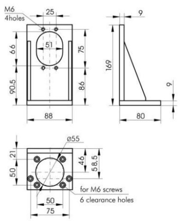 Кронштейн Standa 2AB167-50