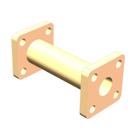 Переход волноводный A-INFO 28WC25WA-38.1_Cu