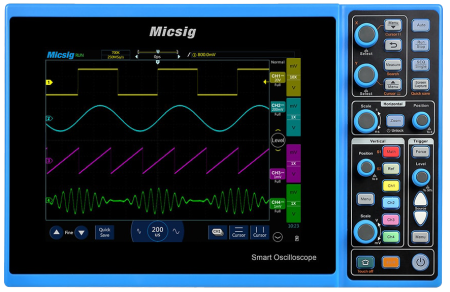 Осциллограф цифровой планшетный Micsig STO1102C Plus