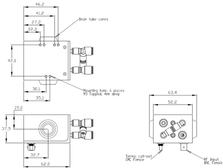 Затвор акустооптический GOOCH & HOUSEGO I-QS027-4S4V2-x5-ST1 Затвор акустооптический GOOCH & HOUSEGO I-QS027-4S4V2-x5-ST1