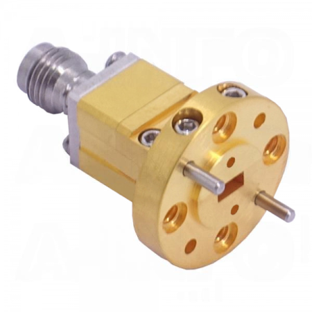 Адаптер волноводно-коаксиальный A-INFO 15WECA1.85_Cu_P0