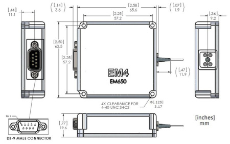 Лазер одночастотный DFB GOOCH & HOUSEGO EM650 1310 нм