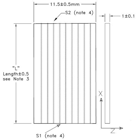 Периодически поляризованная пластина ниобата лития GOOCH & HOUSEGO 97-02384-XX