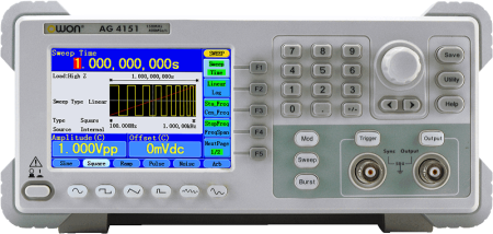 DDS-генератор сигналов универсальный OWON AG4121 DDS-генератор сигналов универсальный OWON AG4121