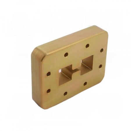 Пластина короткая волноводная с двойным гребнем со смещением A-INFO 250DRWOFS14