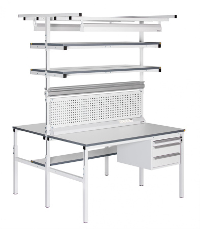 Рабочее место общепромышленное VIKING Остров СО-15-7 RAL7035 светло-серый Рабочее место общепромышленное VIKING Остров СО-15-7 RAL7035 светло-серый