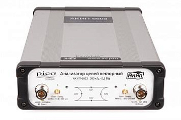 Векторный анализатор цепей АКИП-6603. Новая модель в серии компактных анализаторов цепей