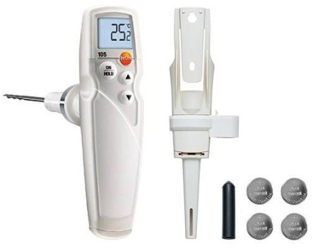 Термометр пищевой Testo 105 с наконечником для замороженных продуктов