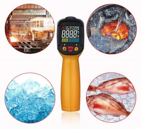 Дистанционный измеритель температуры (пирометр) PeakMeter PM6530B Дистанционный измеритель температуры (пирометр) PeakMeter PM6530B