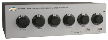 Мера емкости АКИП-7509-5-1Пф + опция RM Мера емкости АКИП-7509-5-1Пф + опция RM
