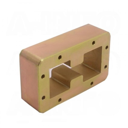 Пластина короткая волноводная с двойным гребнем со смещением A-INFO 200DRWOFS14