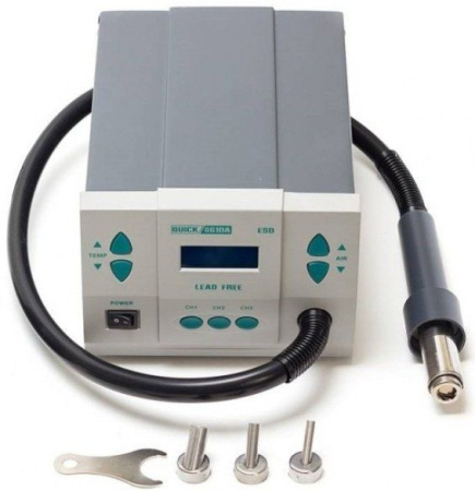 Паяльная станция термовоздушная Quick 861DA ESD Lead Free           