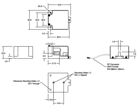 Затвор акустооптический GOOCH & HOUSEGO I-QS080-1C10G-4-GH25