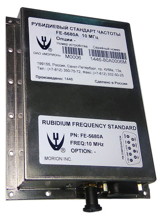 Стандарт частоты рубидиевый АКИП FE-5680A