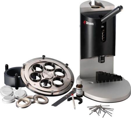 Специальное приспособление для закрепления, запрессовки и подготовки купонов печатных плат Struers V Специальное приспособление для закрепления, запрессовки и подготовки купонов печатных плат Struers V