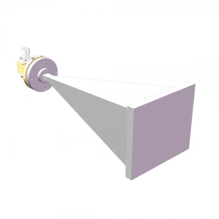 Антенна рупорная со стандартным усилением A-INFO LB-19-25-C-2.4FSPO