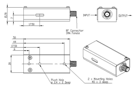 Преобразователь частоты акустоооптический GOOCH & HOUSEGO I-FS040-2S2E-3-OL3