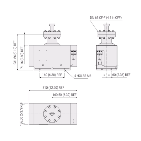 Магниторазрадяный насос Agilent VacIon Plus 55