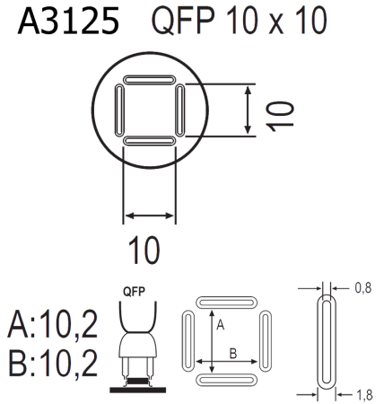 Насадка Quick A3125