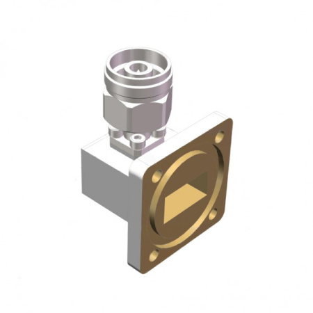 Адаптер волноводно-коаксиальный A-INFO 62WCANM_BM