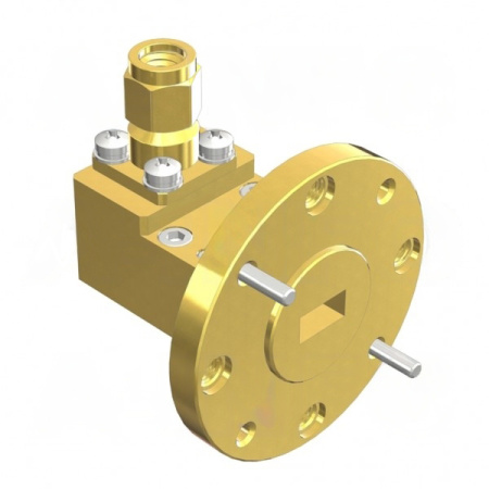 Адаптер волноводно-коаксиальный A-INFO 19WCA1.0M_Cu_P0