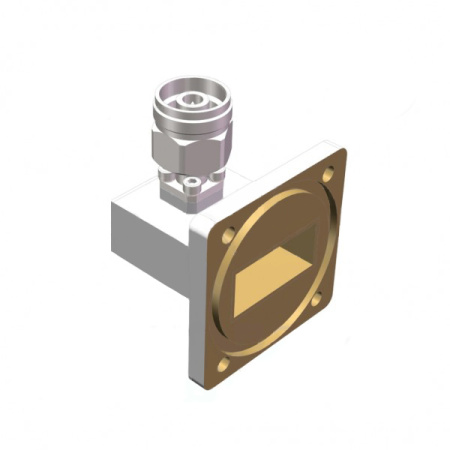 Адаптер волноводно-коаксиальный A-INFO 90WCANM_BM