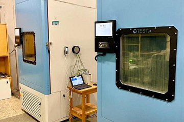 Группа компаний «Научное оборудование» осуществила поставку испытательных камер для одного из ведущих Новосибирских предприятий ОПК.