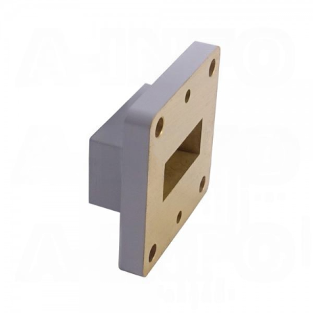 Пластина короткая волноводная со смещением A-INFO 90WOFS38_Cu