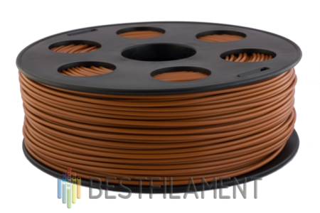 Шоколадный ABS пластик Bestfilament для 3D-принтеров 1 кг (2.85 мм)