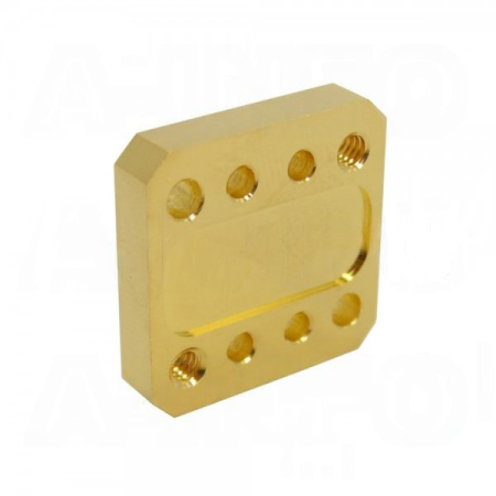 Пластина короткая волноводная с двойным гребнем A-INFO 180DRWS_Cu