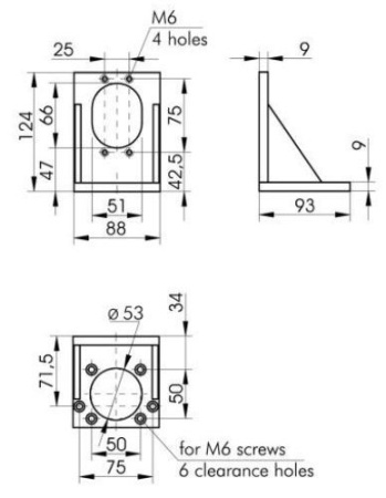 Кронштейн Standa 2AB167-25