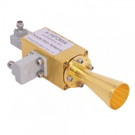 Антенна рупорная коническая A-INFO LB-CNH-28-15-T02-C-KF