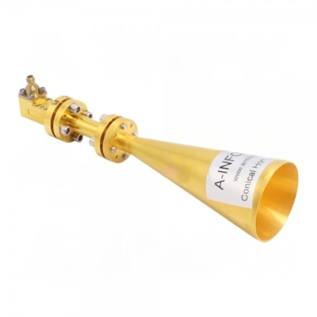 Антенна рупорная коническая A-INFO LB-CNH-10-25-C-1.0F