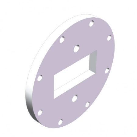 Фланец волноводный A-INFO 187-APF187C