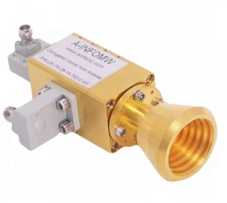 Антенна рупорная коническая гофрированная A-INFO LB-CH-28-15-T02-C-KF